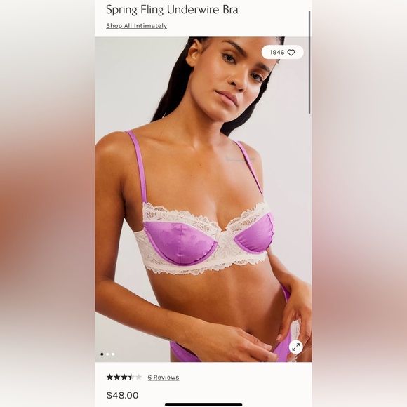 Free People Bra and Underwear Set - Picture 1 of 4